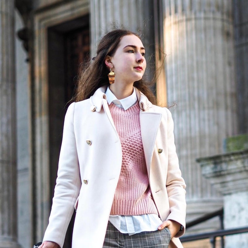 SKYFUN Fall Earrings Crystal Maple Leaf Earring for Women Orange Autumn Maple Leaves Thanksgiving Earrings Drop Dangle Statement Prom Party Jewelry Accessories - Image 5